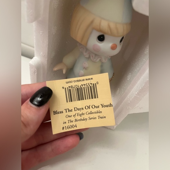 Precious Moments 1985 clown bless our days of our youth birthday train figure - Picture 6 of 10